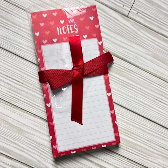 Lady Jayne Heart Love Design  Magnetic Notepad To Do List  Stationery - Picture 3 of 8